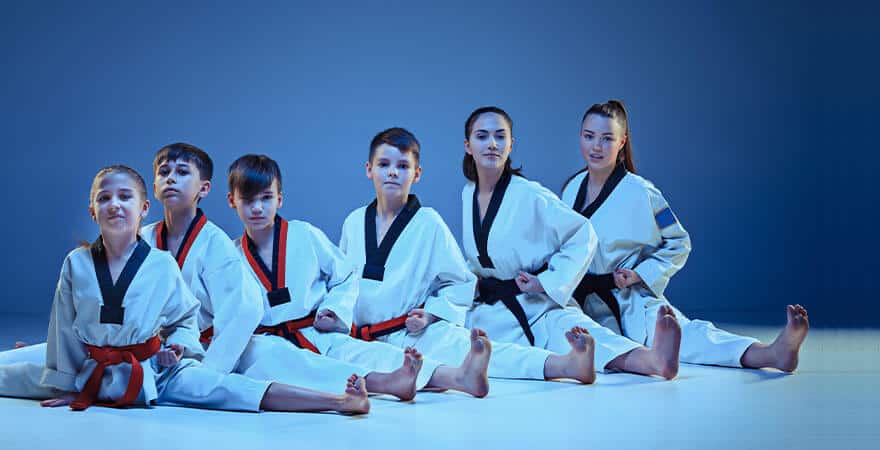 Martial Arts Lessons for Kids in Bolingbrook IL - Kids Group Splits